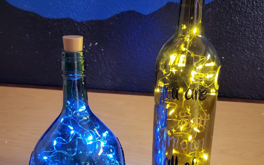 Wine Bottle Lanterns — Ladies Night Out! — $25 Event Fee