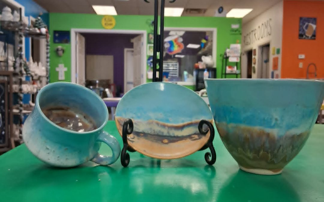 Beach Vibes Stoneware Class @ Base Camp Provisions: $15 event fee
