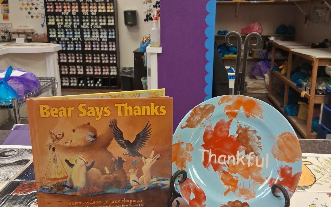 Story Time — Bear Says Thanks — $25 (Ages 2-5)