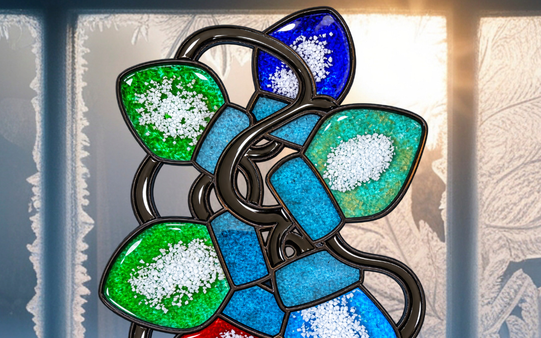 Holiday Faux Stained Glass @ Grande River Vineyards $50 ($15 deposit)